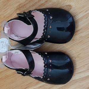 Macy's infant black dress shoes NEW with tags Size 3